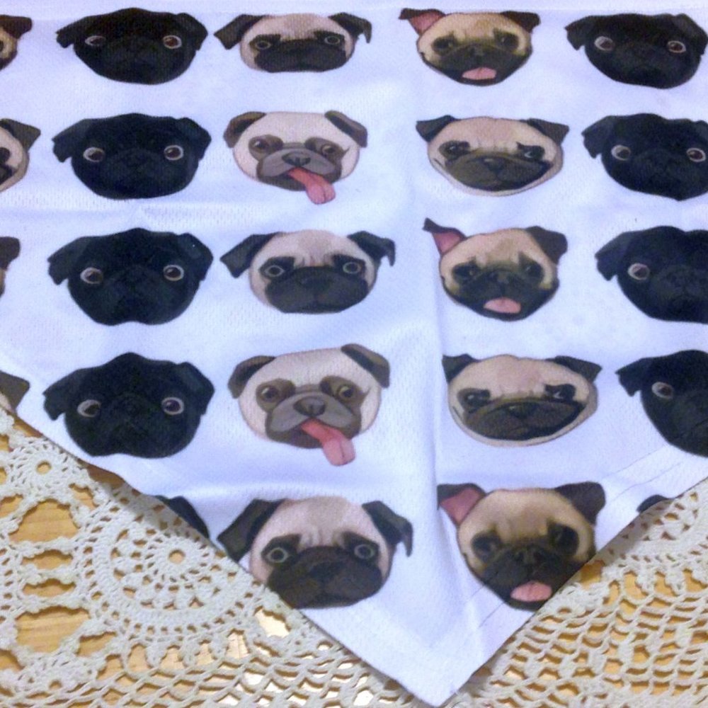 NWOT Pug Bandana, small Bundle Only Item